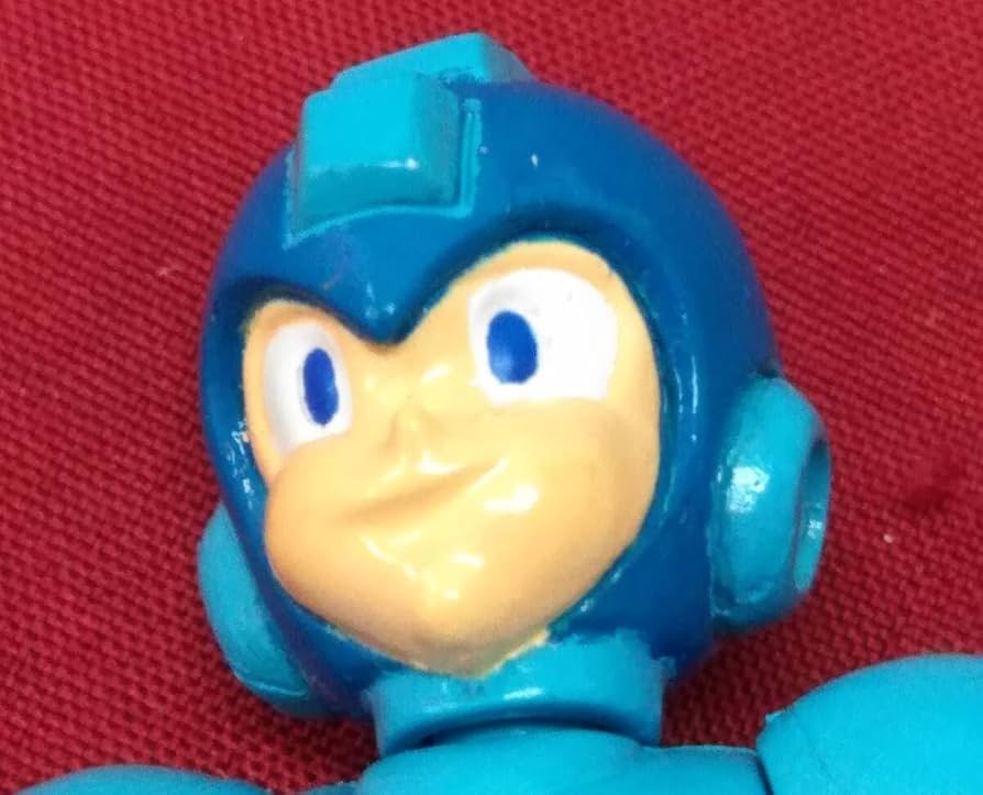 Amazon.co.jp: 2点 カプコンロックマン ブルース フィギュア 青